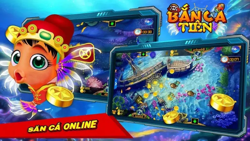 ban ca tien 02 Gameplay và Tính Năng Nổi Bật Của Bắn Cá Tiên